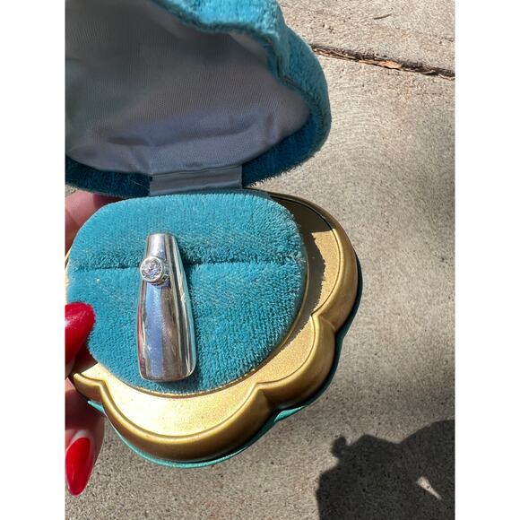 Diamond Nails Sterling Silver Nails, Nail art Special occasion wedding Nail - Picture 5 of 8